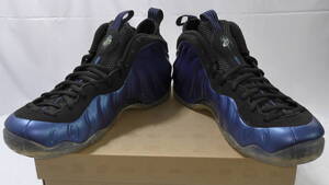 ☆★ 新品 DEADSTOCK 未使用品 NIKE AIR FOAMPOSITE ONE NEON ROYAL PENNY ナイキ エア フォーム ポジット 青 US10.5 JP28.5CM ☆★