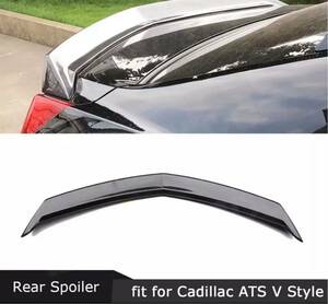  Cadillac ats sedan rear trunk spoiler 2013-1018 carbon fibre rear spoiler wing 