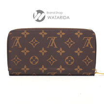 ルイヴィトン Louis Vuitton 財布 ジッピー ウォレット M42616 モノグラム 新型 保存袋・箱付 送料無料_画像2