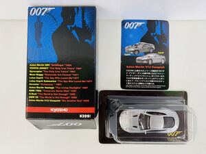 ミニカー★京商【007Ｊ.ボンド1/72】Aston Martin V12 Vanquish TypeA・アストンマーチンV12バンキッシユTypeA☆ミニチュアモデルシリーズ