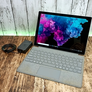 【動作確認済】Microsoft Surface Pro6 1796 12.3型 ノートPC タブレット Win10 第8世代 i7 8650U メモリ 16GB SSD512GB 