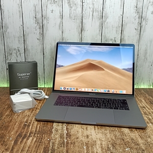 【動作確認済】Macbook Pro A1990 Core i7 SSD512GB メモリ16GB OS Mojave タッチバー UHD 630 2018 15.4インチ JPN スペースグレイ 綺麗