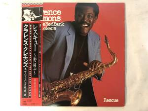 21105S 帯付12inch LP★クラレンス・クレモンズ/CLARENCE CLEMONS AND THE RED BANK ROCKERS/RESCUE★25AP 2704