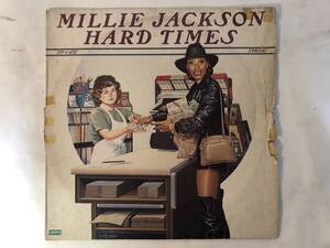 21105S US盤 12inch LP★MILLIE JACKSON/HARD TIMES★SP-1-6737