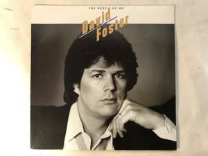 21111S 12inch LP★DAVID FOSTER/THE BEST OF ME★1342-9