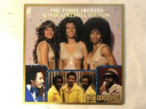 21124S 12inch LP★THE THREE DEGREES & PHILADELPHIA SOUNDS/NEW GOLD DISC★ECPO-29-PH