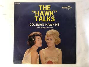 21127S 見本盤 12inch LP★コールマン・ホーキンス/COLEMAN HAWKINS TENOR SAXOPHONE SOLOS/THE HAWK TALKS★