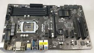 【中古パーツ】BIOS確認のみ、ASROCK H87 PRO4 マザーボード ＩＯパネル付 LGA1150 ■MB1829