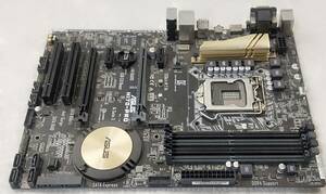 【中古パーツ】BIOS確認のみ、ASUS H170-PRO マザーボードＩＯパネル付 LGA1151 ■MB1792