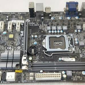 【中古パーツ】BIOS確認のみ、B75H2-M2 V:1.0 マ-ザーボード ＩＯパネル付 LGA1155 ■MB1770の画像1