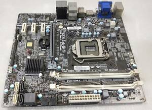 【中古パーツ】BIOS確認のみ、B85H3-M4 V:2.0 マザーボード ＩＯパネル付 LGA1150 ■MB1823