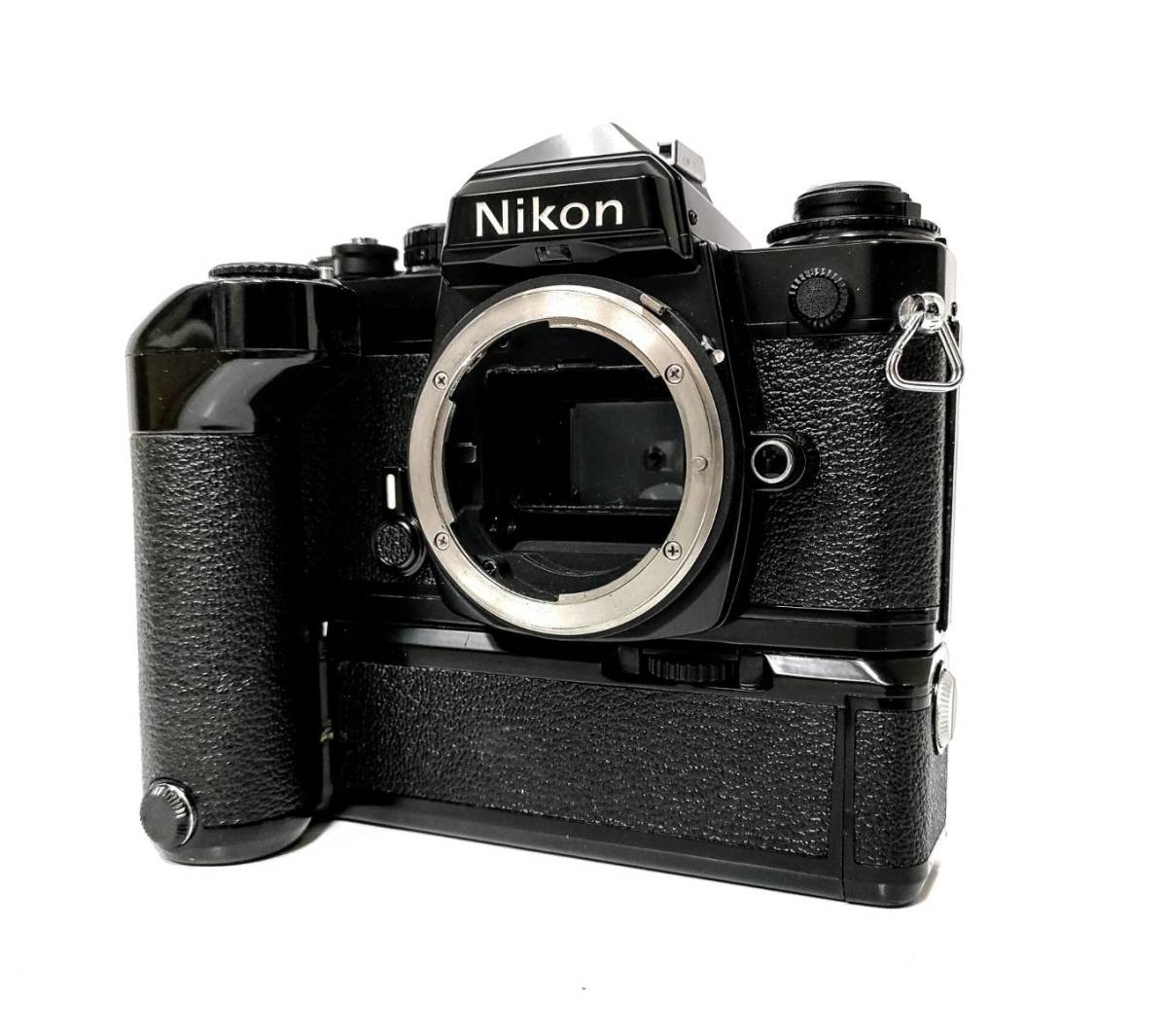 NIKON FE2 ブラック MD12 和風迷彩 カラー モルト交換済 Y199