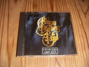 ●即決！CD：THE ALLMAN BROTHERS BAND A DECADE OF HITS 1969-1979 オールマン・ブラザーズ・バンド：16曲ベスト：US盤