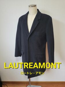 LAUTREAMONT　ロートレ・アモン　ロングコート　ブラック　黒　アンゴラ