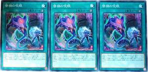 【遊戯王】惨禍の呪眼 3枚セット ノーマル 魔法