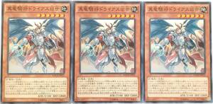 【遊戯王】真竜騎将ドライアスIII世 3枚セット ノーマル モンスター　効果