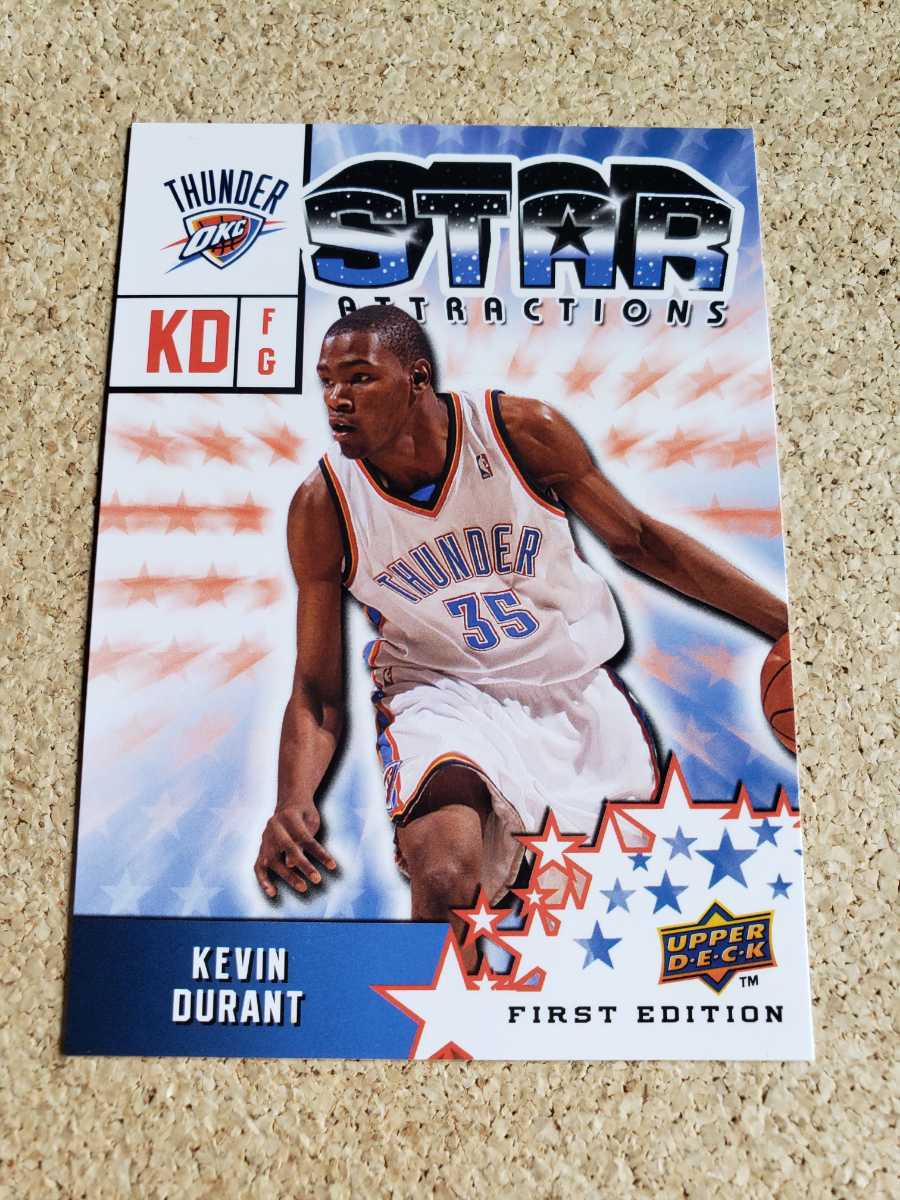 85％以上節約 KEVIN DURANT かなり綺麗な星形カード ケビン デュラント NBA