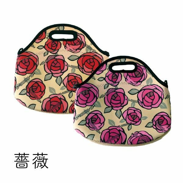 新品　レディース　2WAY ショルダーバッグ　ハンドバッグ　手提げバック　薔薇　花柄バック