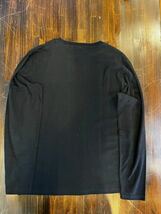K638 メンズ Tシャツ AVIREX アビレックス ロンT 長袖 プリント ミリタリー ブラック 黒 大きいサイズ / XL 全国一律送料520円_画像8