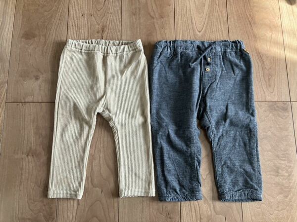 男の子 ベビー 長ズボン セット 無印良品 H&M 80センチ セット