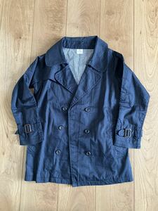 mini market navy trench coat size 9 120 centimeter 130 centimeter 