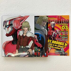 【美品】TIGER&BUNNY(タイガー&バニー) 3 (初回限定版) [Blu-ray]