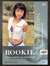 七生 奈央　キャンギャルコレクション 2001　123　レースクイーン　グラビア アイドル トレカ トレーディングカード　_画像2