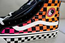 新品未使用 VANS バンズ SA企画 SK8-HI 138 DECON SF 陰陽ロゴ チェッカーフラッグ柄 TOWN & COUNTRYコラボ ￥10,450 US10.5 28.5センチ_画像6