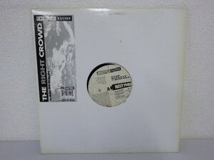 LP レコード CRIMINAL NATION THE RIGHT CROWD 【E+】 D1242S