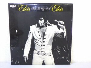 LP レコード ELVIS PRESLEY エルヴィス プレスリー THAT’ＳThe Way It Is Elvis 【 E- 】 D1770A