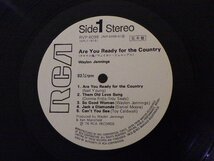 LP レコード 見本盤 Waylon Jennings ウェイロン・ジェニングス Are You Ready for the Country テキサス魂 【E+】 D2766D_画像5