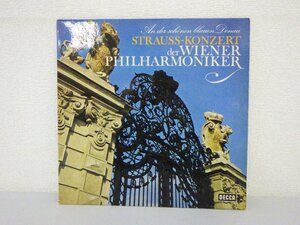 LP レコード Willi Boskovsky ウィリー ボスコフスキー 指揮 STRAUSS KONZERT der WIENER PHILHARMONIKER 【 E+ 】 D3662N