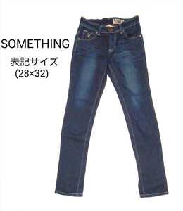 #レディース(ボトム)【SOMETHING】★サムシング★スキニーデニム★エドウィン★表記サイズ(28×32)★日本製★送料無料★m6