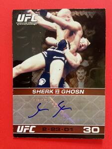 SEAN SHERK 直筆サインカード　autograph cards UFC