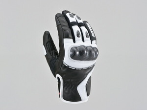 デイトナ 22180 HBG-058 AWスポーツショート グローブ ブラック/ホワイト XLサイズ メンズ 手袋 プロテクター 革