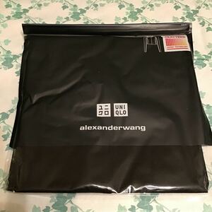 1点のみ！ユニクロ ヒートテック アレキサンダーワン Alexander Wang コラボ クルーネックT Mサイズ ブラック 新品 未使用