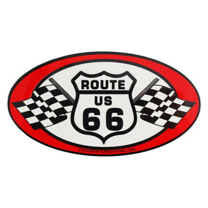 Route66ステッカー(S) Route66チェッカー #11455