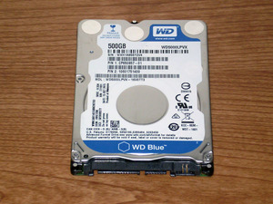 ★ 500GB ★ Western digital Blue【 WD5000LPVX 】薄型7mm 良品 ★2V4