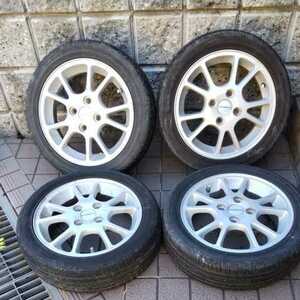 HA12S　HA22S アルトワークス　ホイール　純正　スズキ　エンケイ　155/55R14 ENKEI　14インチ　4.5J オフセット45 