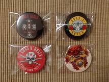 GUNS N’ROSES 2022 ジャパンツアー 日本限定 缶バッジ 新品未開封 送料無料 ガンズ アンド ローゼズ badge バッチ_画像1