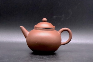《幸》　唐物 朱泥紫砂壺②： 中国古玩 鉄瓶 茶壺 急須 煎茶 宝瓶