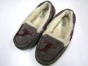 S2662：UGG アグ 靴/グレー/ムートンブーツ ブーツ フラットシューズ モカシン