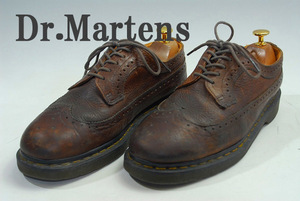 驚愕の3999円完全売り切り!!DS2475/Dr.Martens/ドクターマーチン/希少/ウィングチップ/高級/レザー/UK7/革靴/ビジネス/不朽の名作/ブーツ