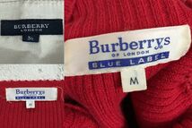 BURBERRY BLUE LABEL バーバリーブルーレーベル ロンドン カーディガン 半袖ニット スカート 3点セット サイズM 36 三陽商会 菊HG_画像8