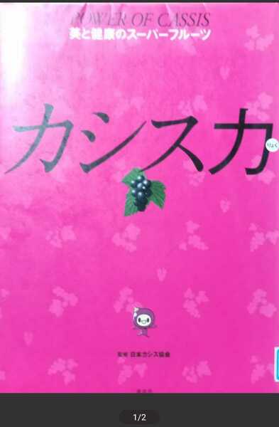 ◇☆講談社!!!◇☆「カシス力」*美と健康のスーパーフルーツ◇☆日本カシス協会監修◇*除籍本!!!◇☆Ｐｔクーポン消化に!!!◇☆送料無料!!!