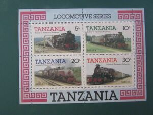 世界の鉄道　タンザニア　機関車シリーズ　4種小型完　19・・