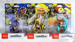 スプラトゥーン3 amiibo 3つセット　新品未開封　匿名配送箱梱包