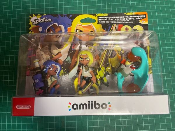 amiibo トリプルセット〔インクリング(イエロー)/オクトリング(ブルー)/コジャケ〕(スプラトゥーンシリーズ)スプラトゥーン