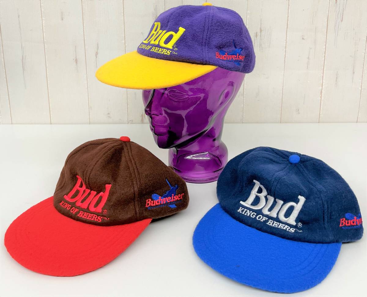 セール品 激レア 90s MLB カージナルス バドワイザー ロゴ刺繍 6パネル