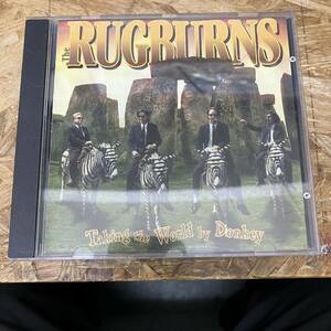 ● POPS,ROCK THE RUGBURNS - TAKING THE WORLD BY DONKEY アルバム,INDIE CD 中古品